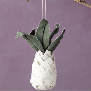 Anthropologie Pineapple Recycled Canvas NWT